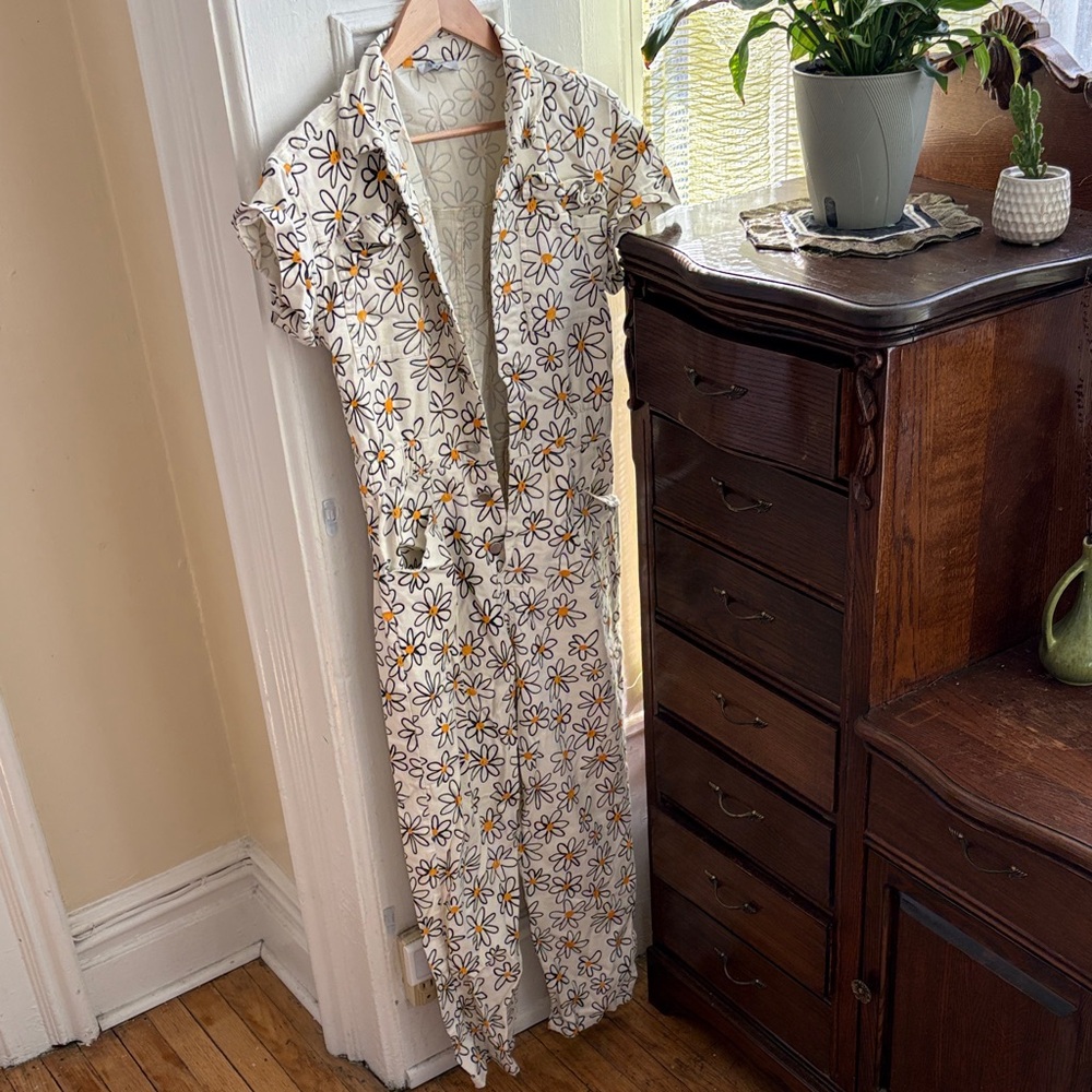 Floral Coveralls